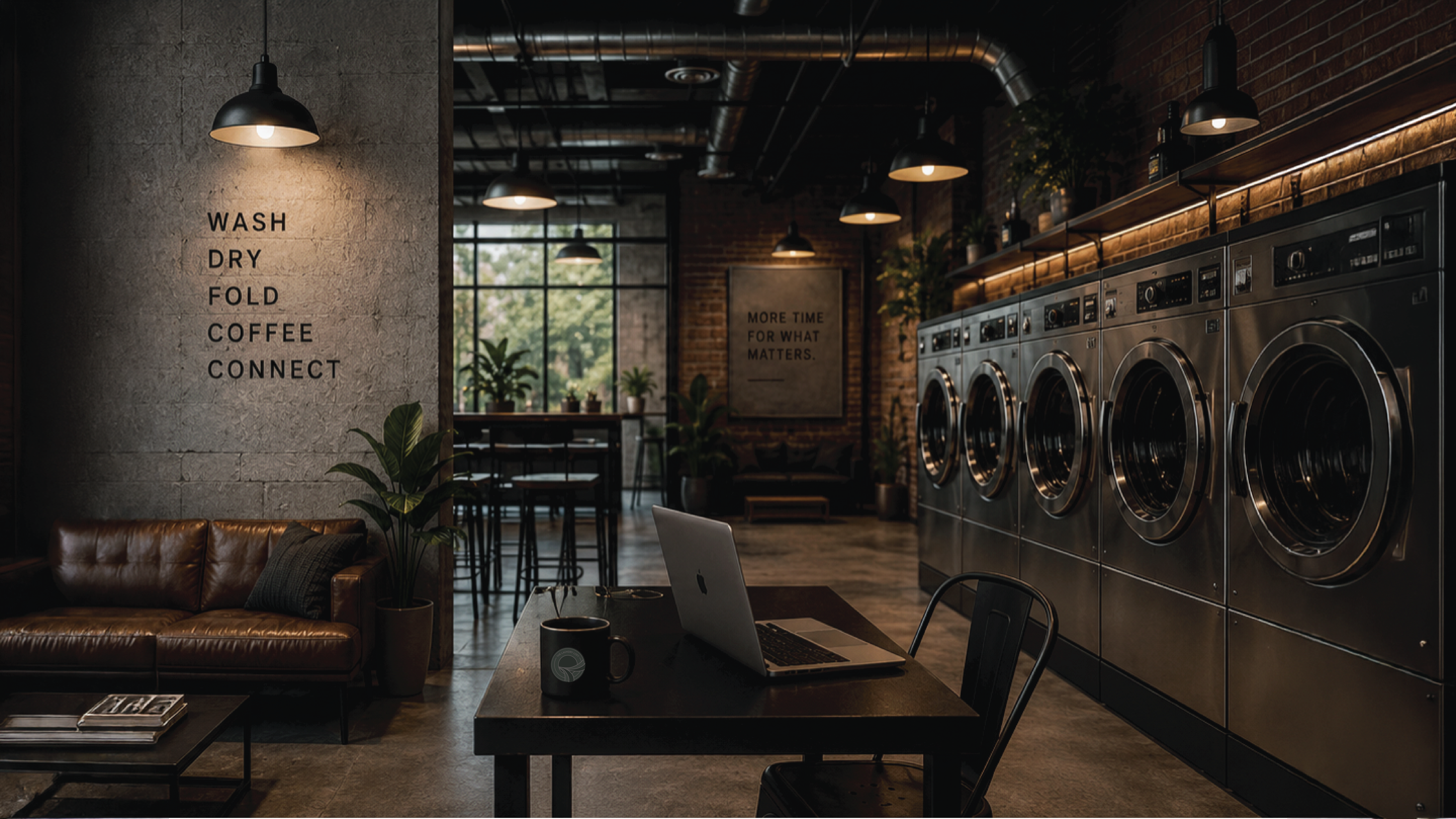 The Laundry Loft interior